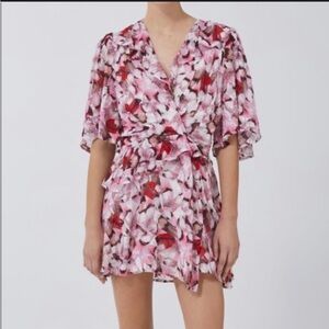 IRO carolina dress sz 38 Silk cotton blend